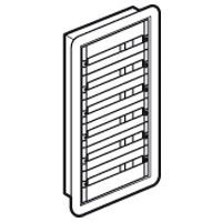 XL3-160: Orman za modularnu opremu (6x24) opremljen sinama i prednjim maskama, 1145x670x100mm, bez vrata, ugradni