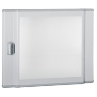XL3: Vrata za orman visine 450mm, transparentna, zaobljena