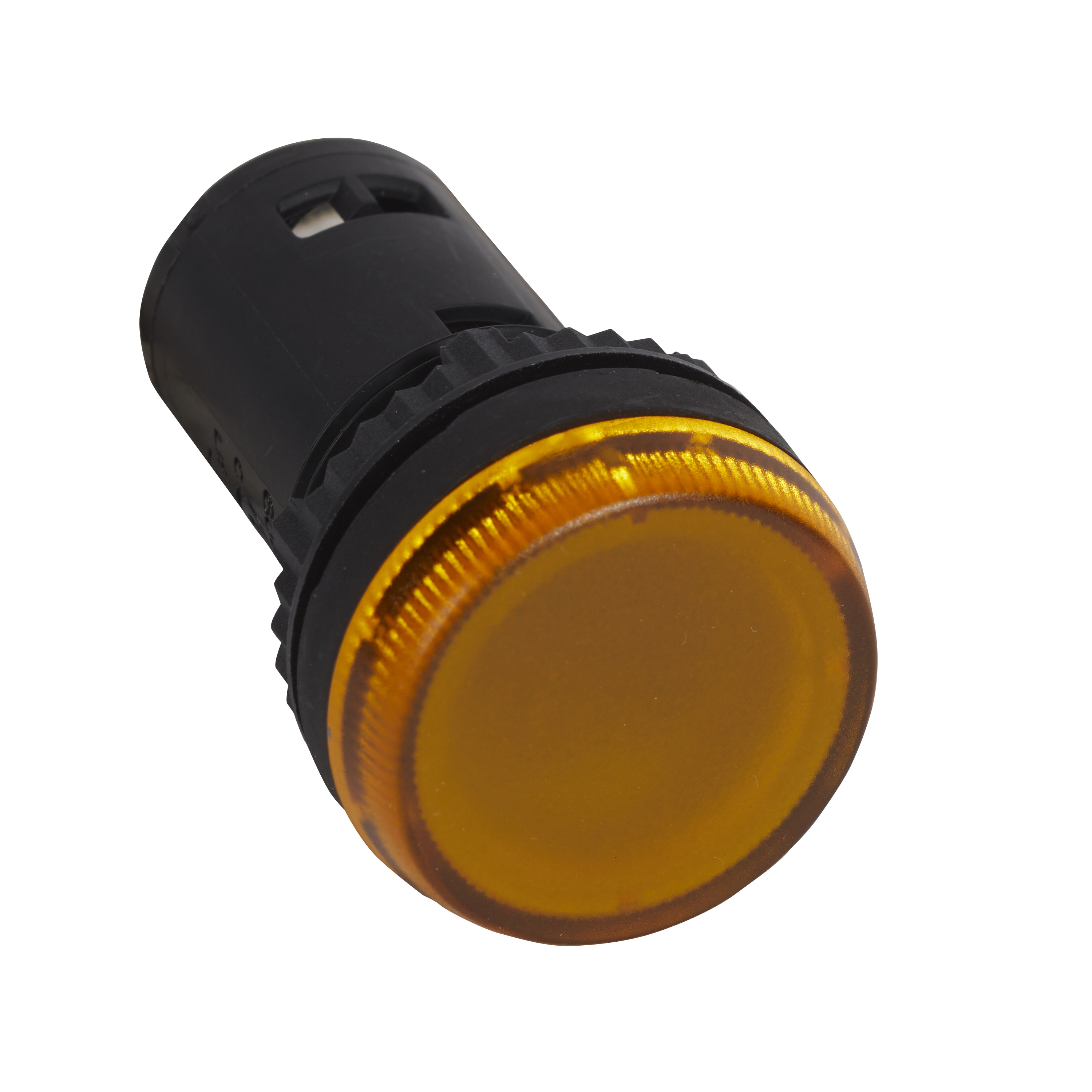 OSMOZ: signalna svetiljka fi 22, integrisana LED 24V AC/DC, zuta, IP66