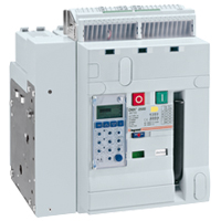 Prekidac DMX3-N 2500, 3P, F, In=1000A, Un=415V AC (Icu=50kA, Ics=100%Icu), bez zastitne jedinice, pomocni kontakti signala stanja 4CO, zadnji horizontalni prikljucci