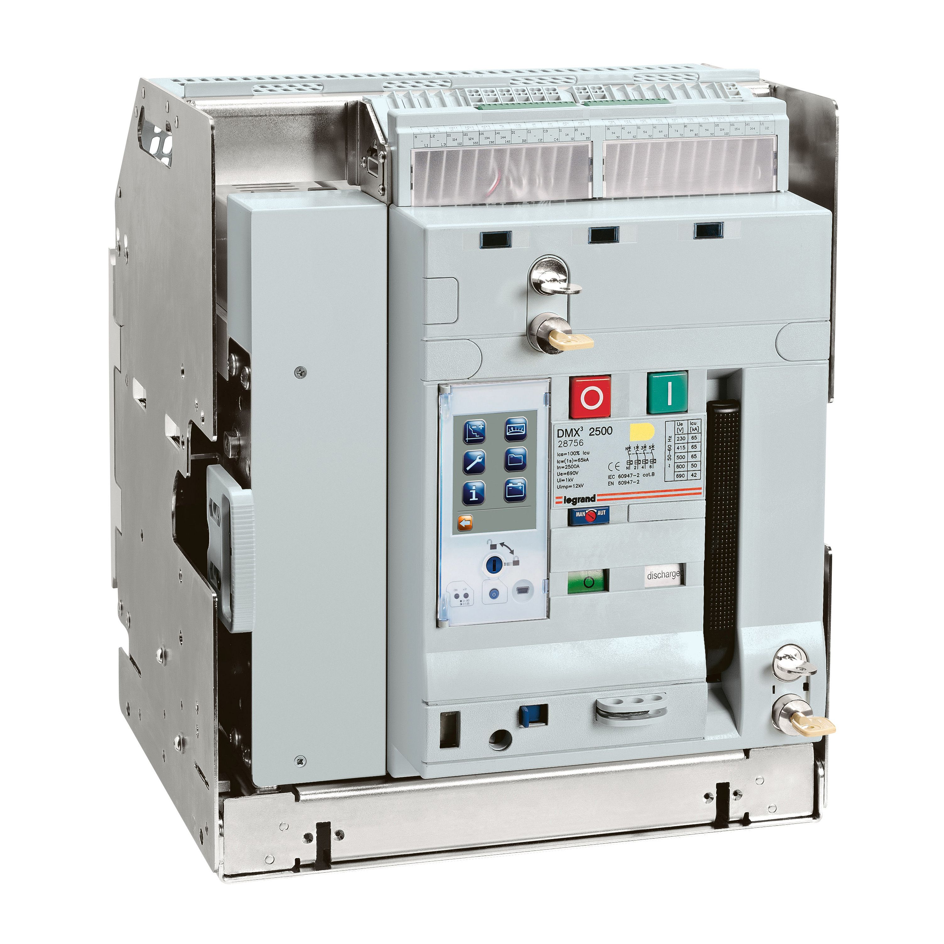 DMX3 2500 H IZVLACIVI 4P 2500A