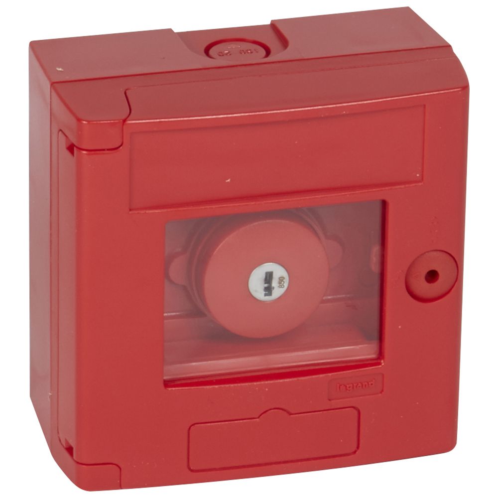 RED PUNCH BOX WITH KEY