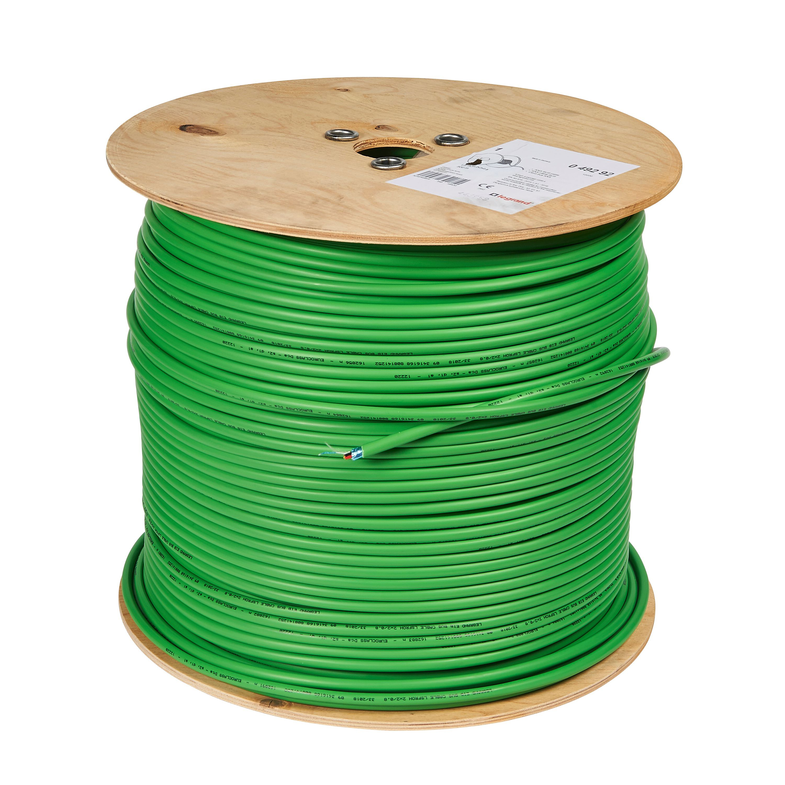 KNX BUS CABLE 2 PAIRS 500 M.