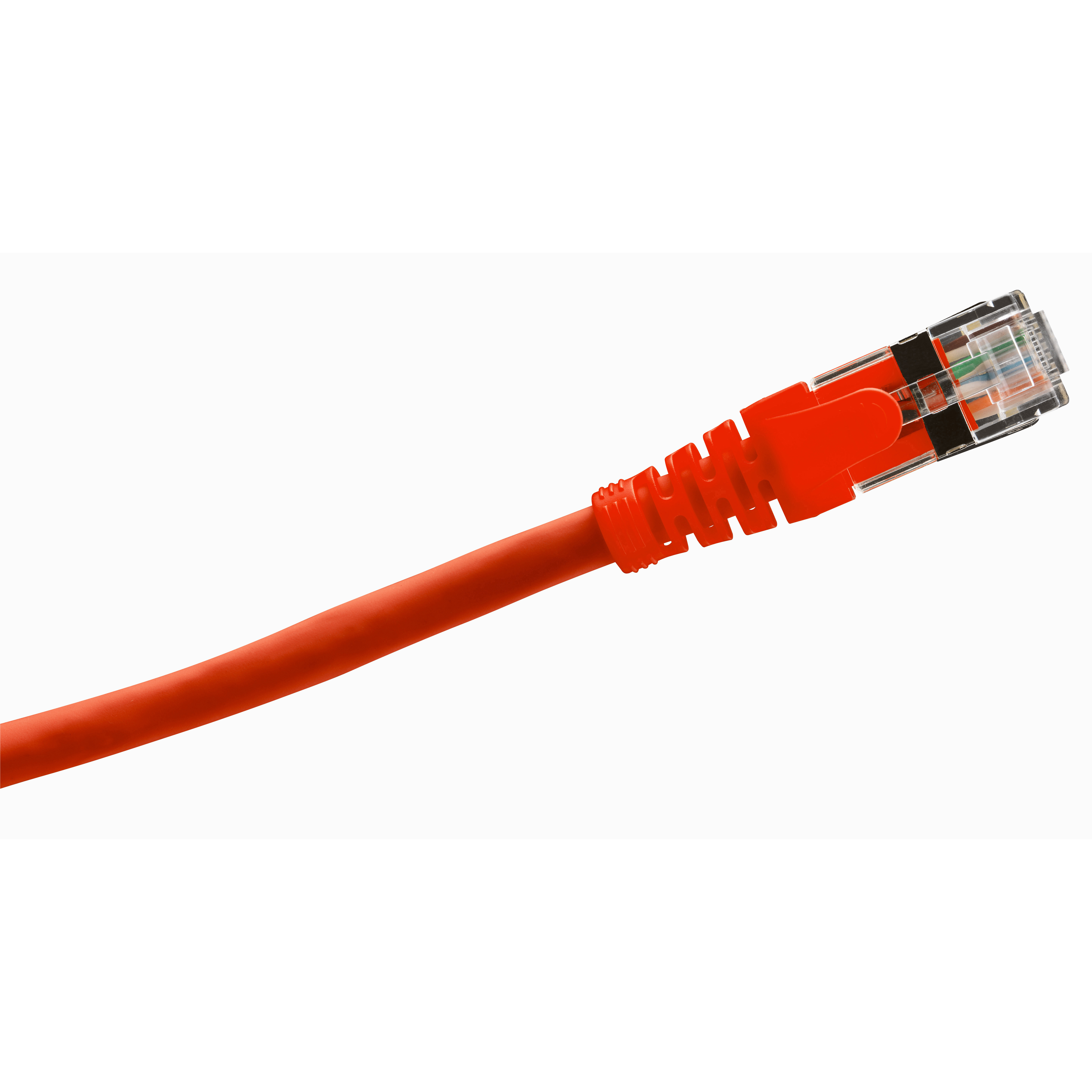 LCS3: kabl za pecovanje, S FTP, CAT 6a, RJ45+RJ45, 100 Oma, crveni, LSOH 3m
