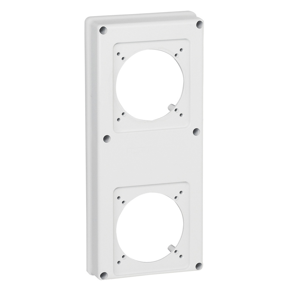 P17 Tempra: nosac za dva aparata za 16A ili 32A, 280x125mm