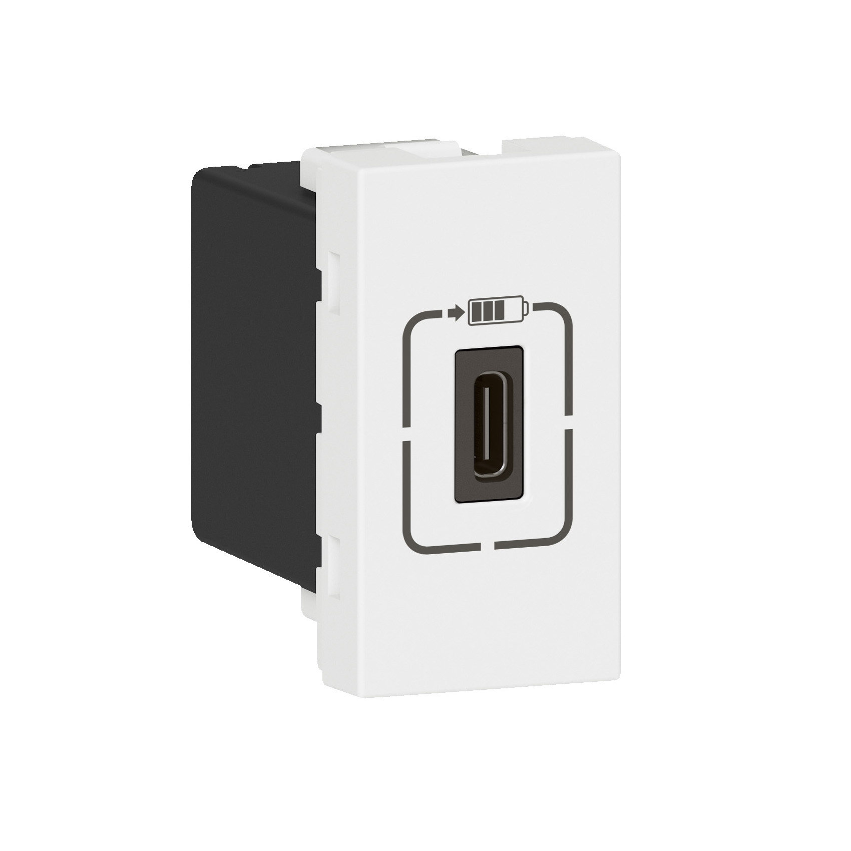 Mosaic: USB C punjac, izlazna struja 1500mA, 1M, bela