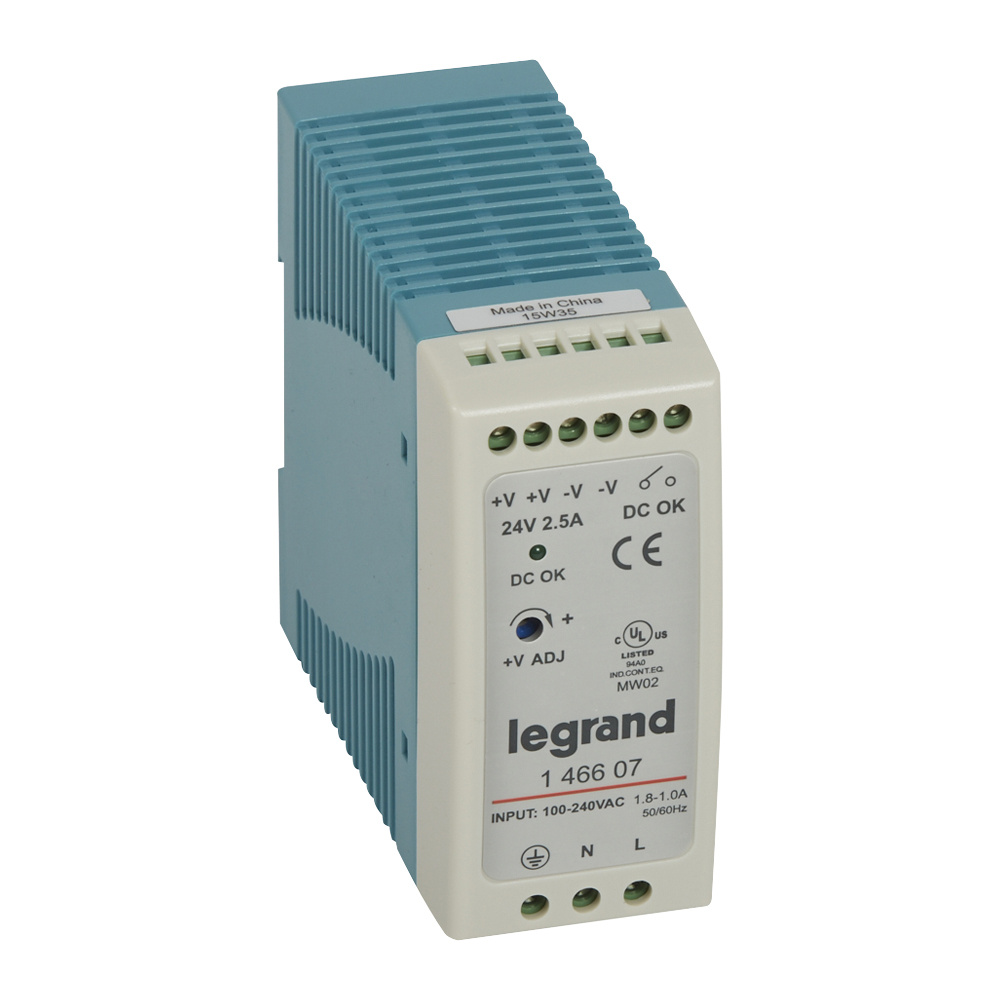 Ispravljac - stabilisani prekidacki izvor, 100...240VAC/24V DC: 60W, 2.5A
