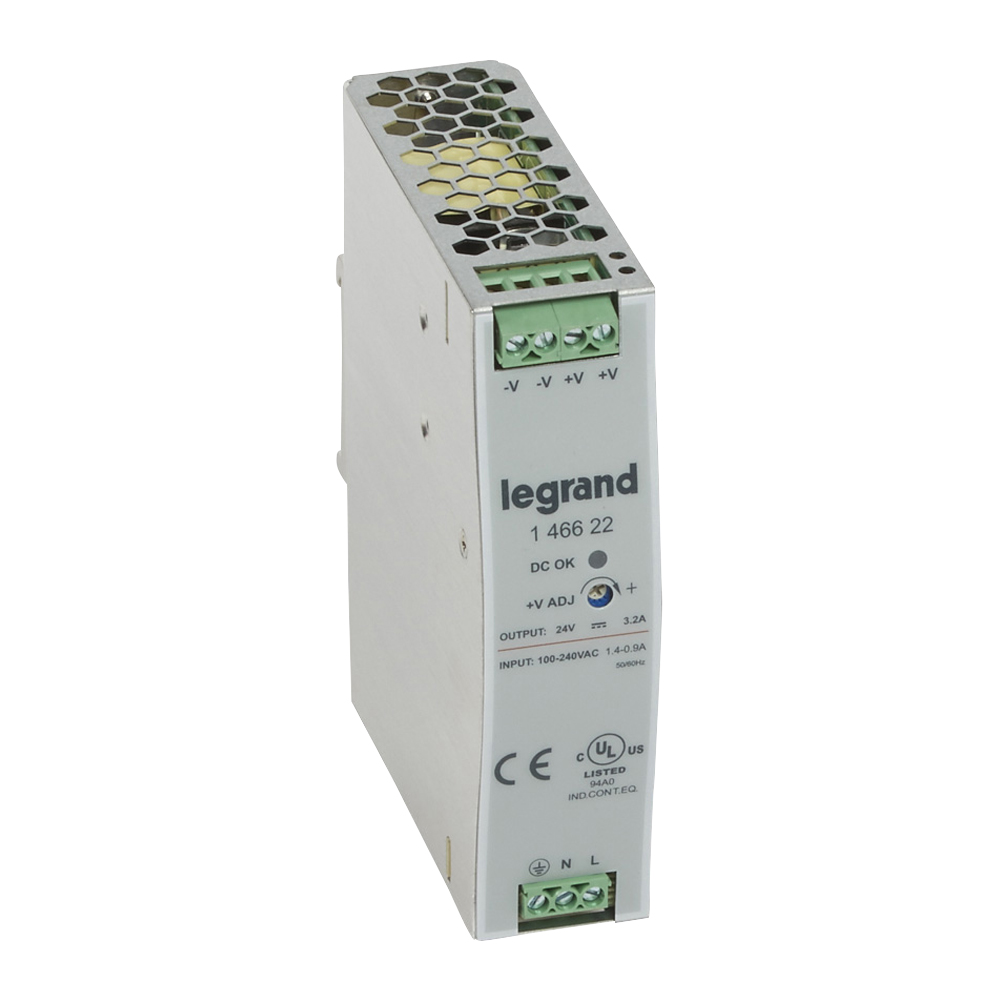 Ispravljac - stabilisani prekidacki izvor, 100...240VAC/24V DC: 75W, 3.2A