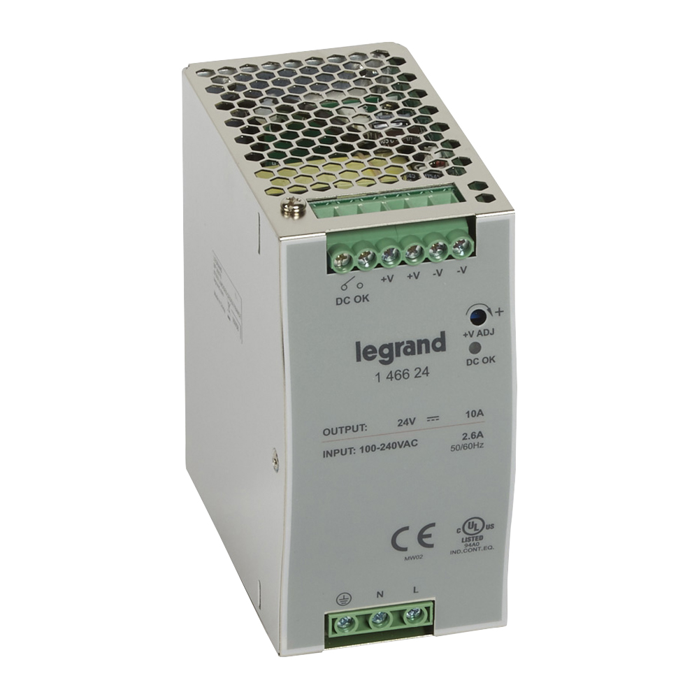 Ispravljac - stabilisani prekidacki izvor, 100...240VAC/24V DC: 240W, 10A