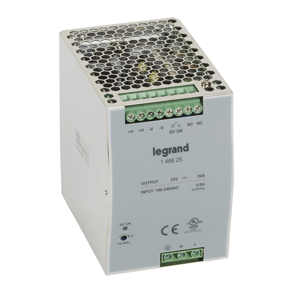 Ispravljac - stabilisani prekidacki izvor, 100...240VAC/24V DC: 480W, 20A