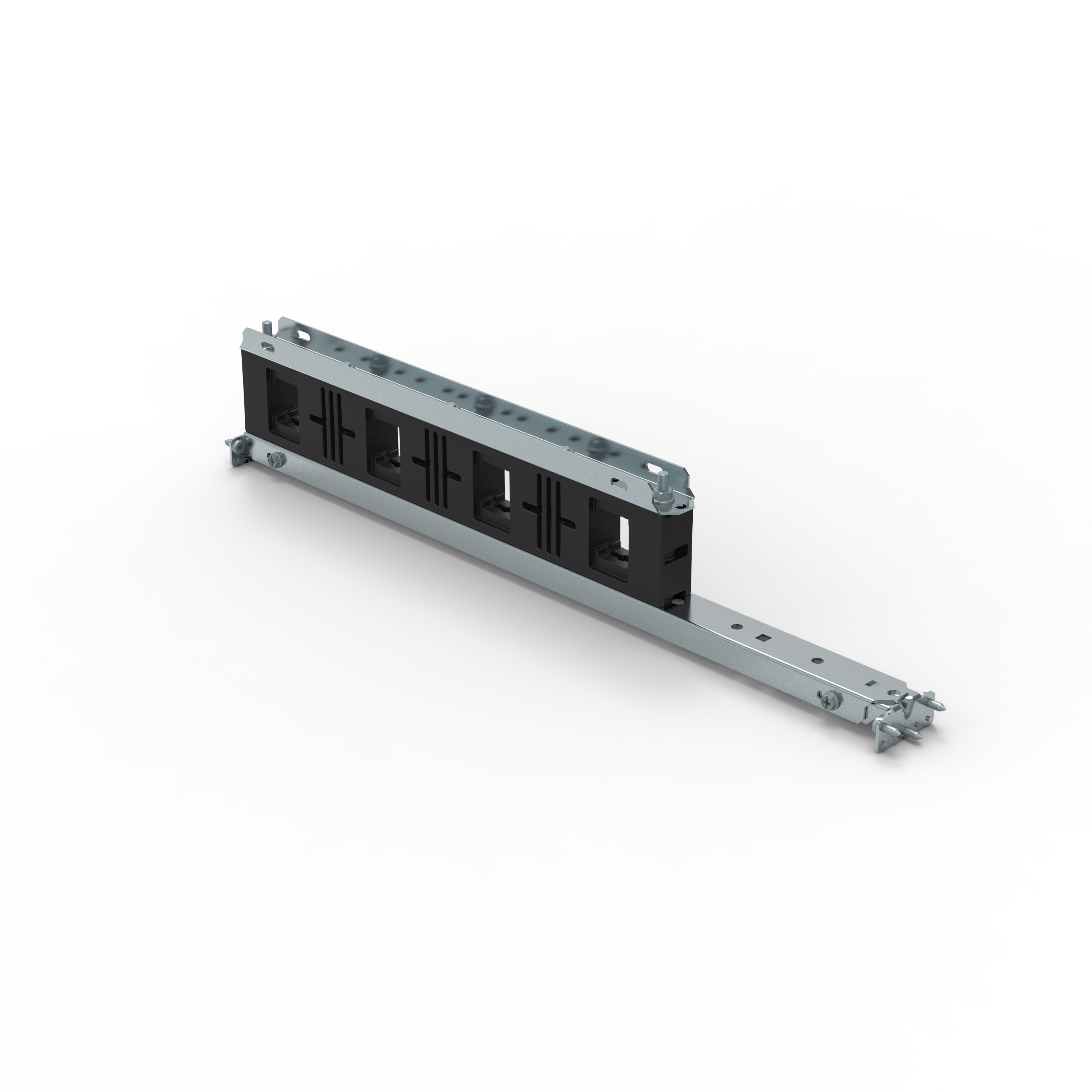 BUS SUP FLA COP ALU D125 800MM