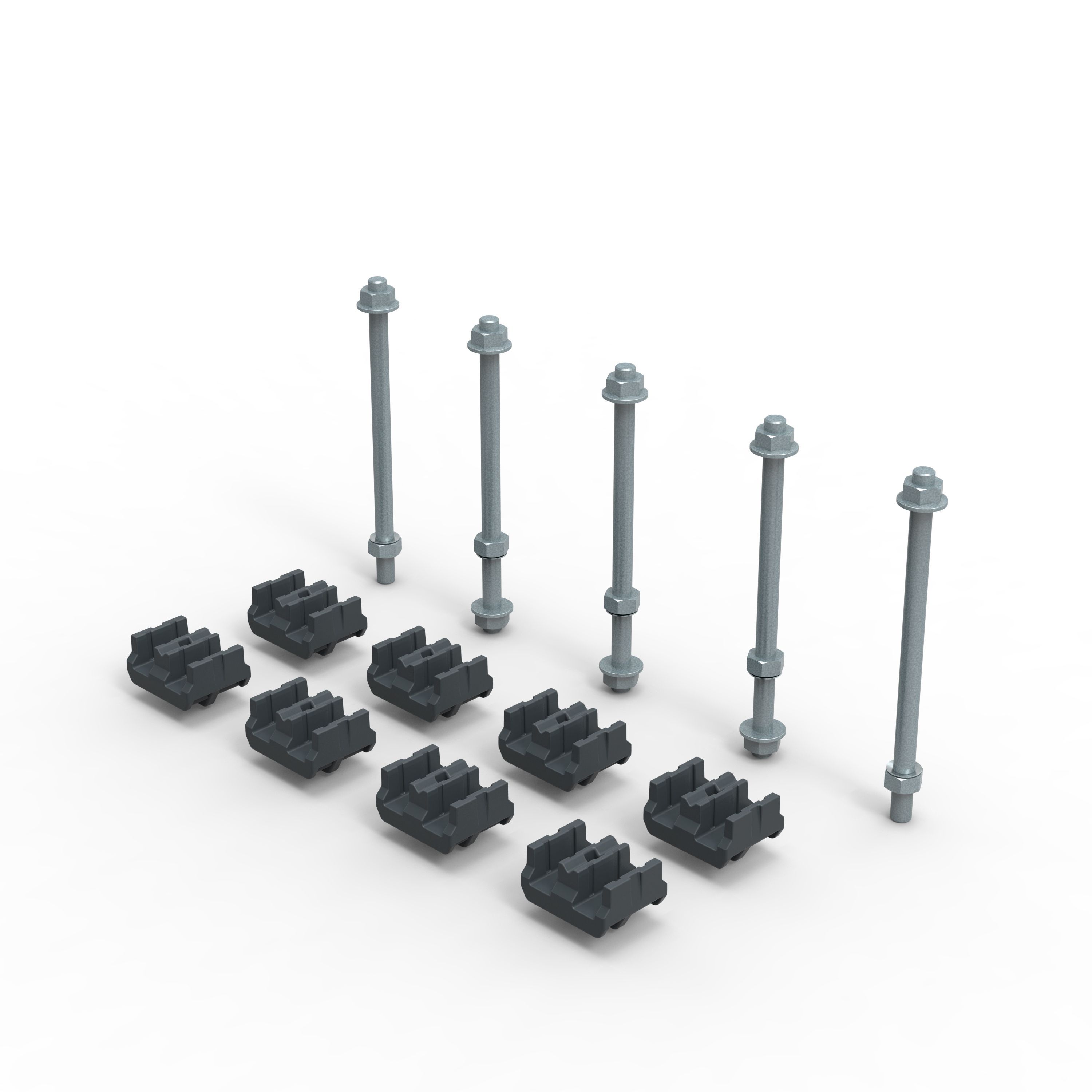 KIT IZOLATOR 50X10-60X10MM
