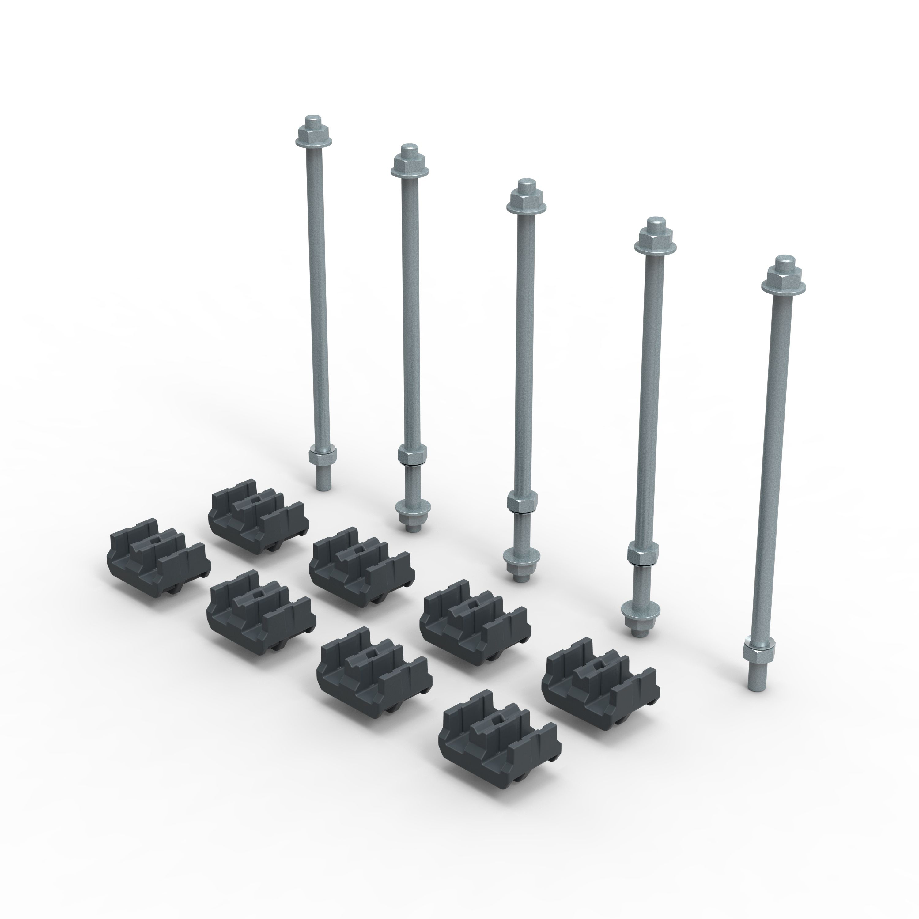 KIT IZOLATOR 80X10-120X10MM