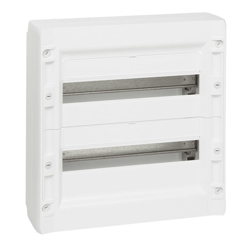 XL3 125: plasticn orman, 2x18 modula, bez vrata, sa sinom za nulu i zemlju