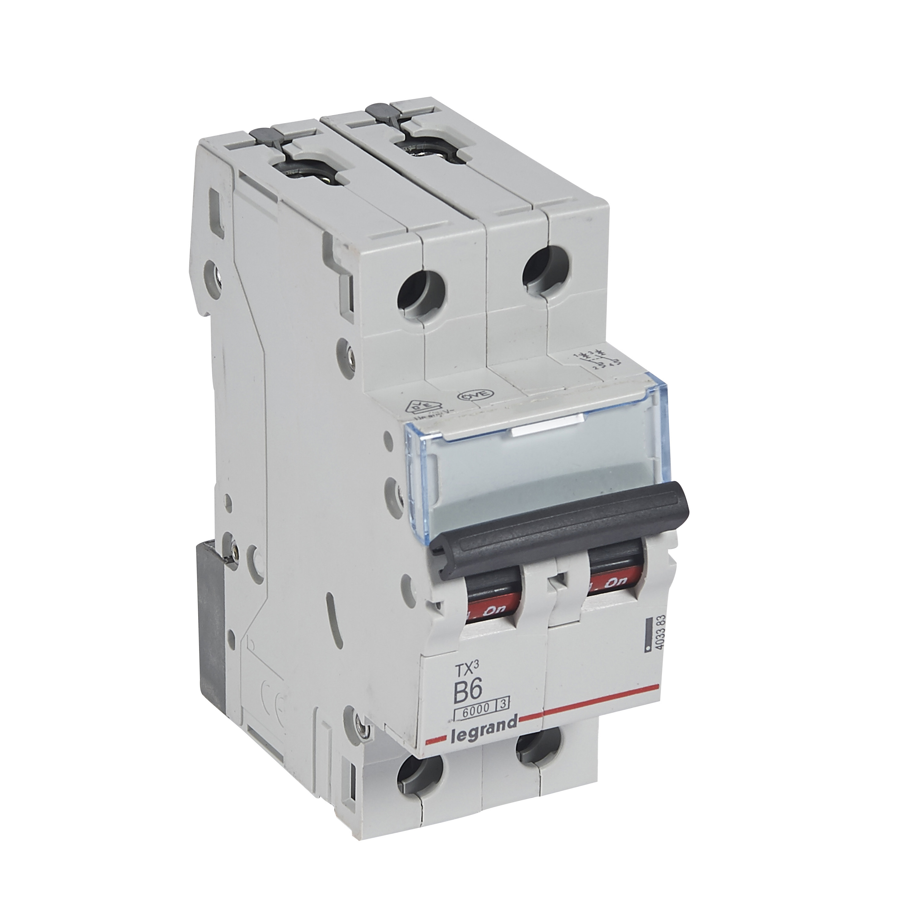 TX3: automatski osigurac 2P B6 6000A BIK
