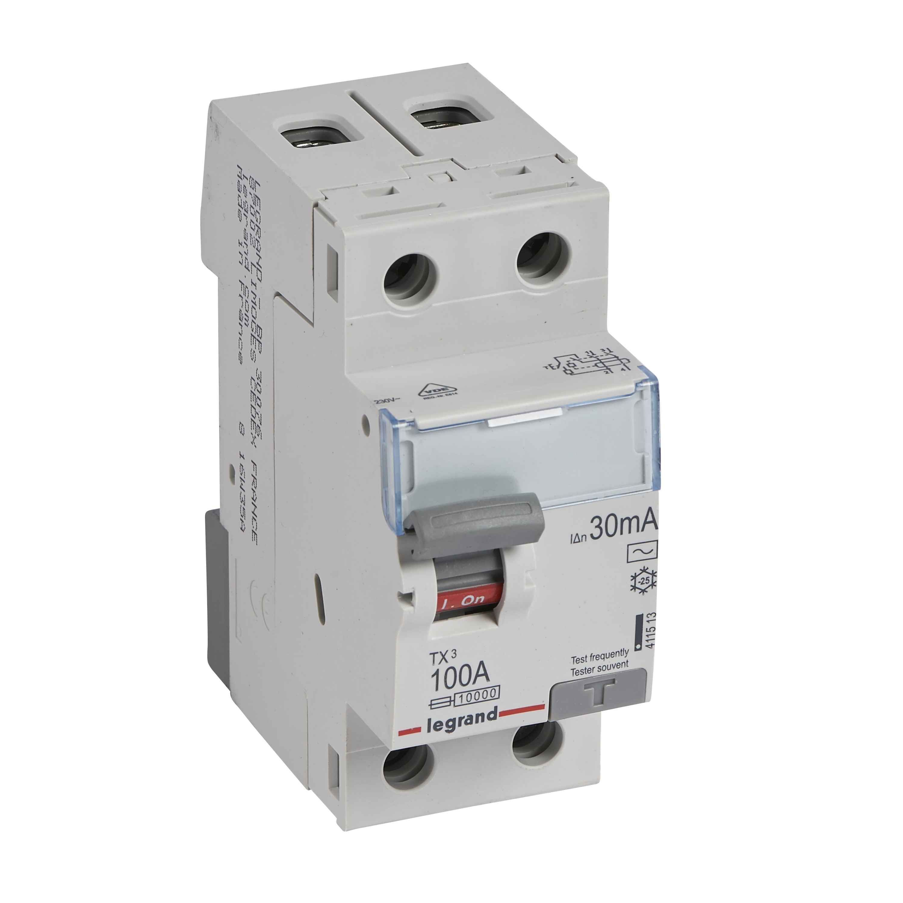 TX3 RCD 2P 100A AC 30mA