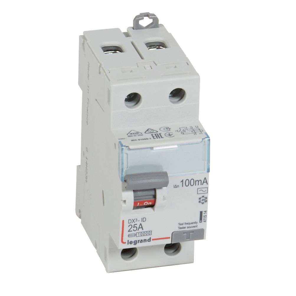 DX3-ID 2P 25A AC 100MA