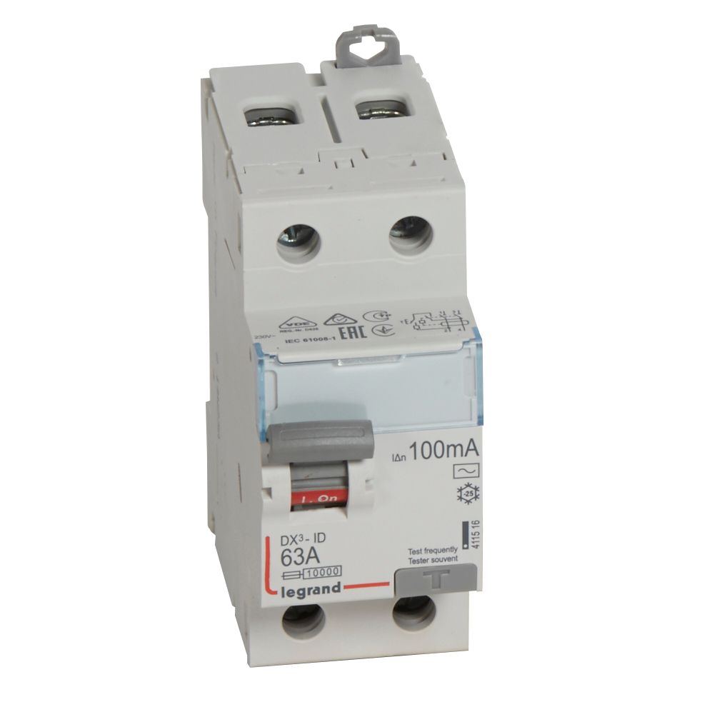 DX3-ID 2P 63A AC 100MA  