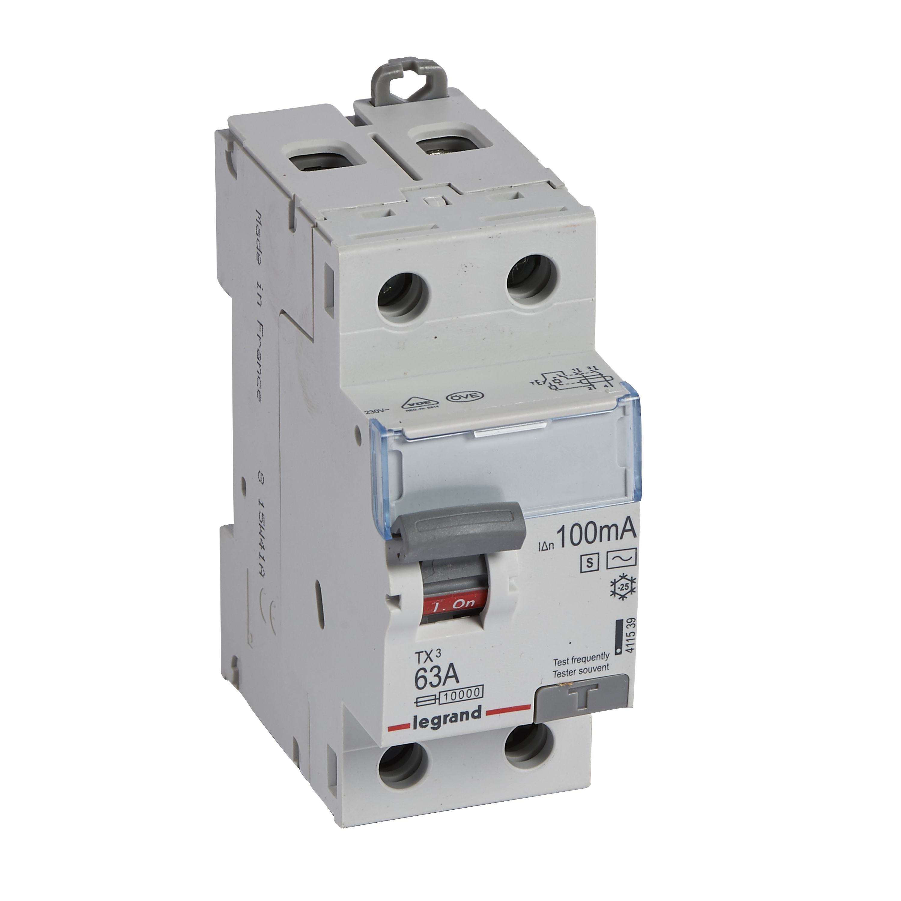 TX3 RCD 2P 63A AC-S 100MA