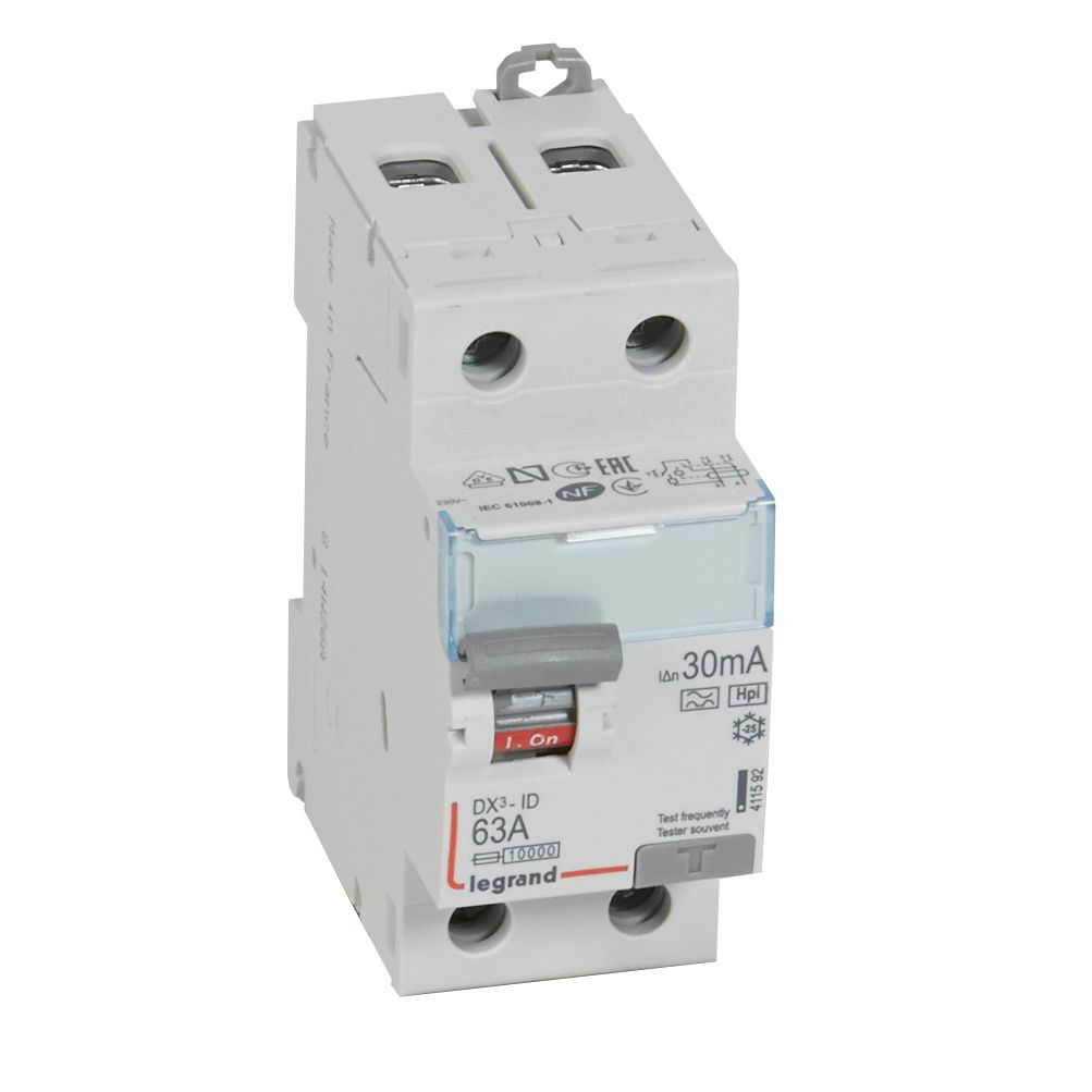 DX3-ID 2P 63A HPI 30mA