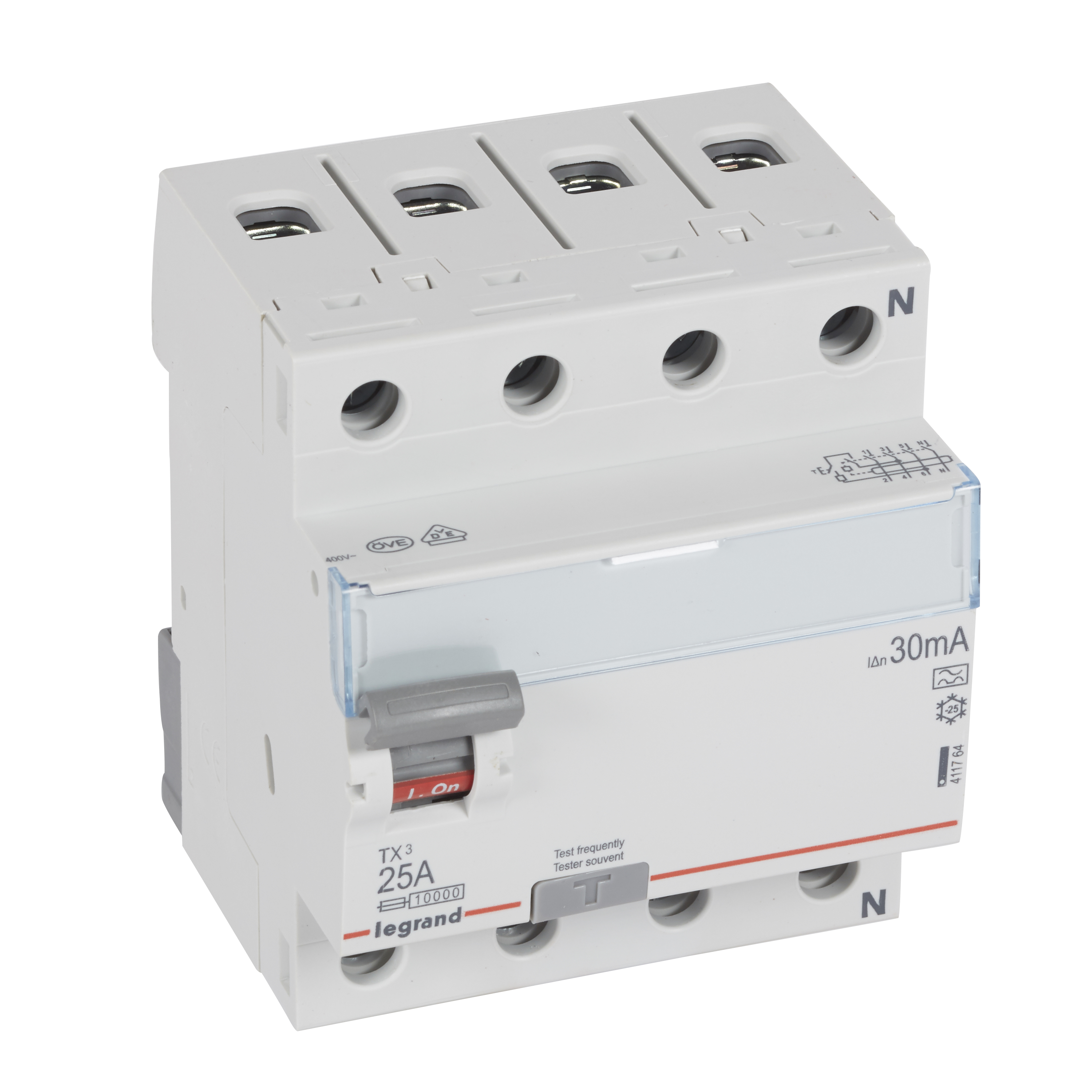 TX3 RCD 4PD 25A A 30mA