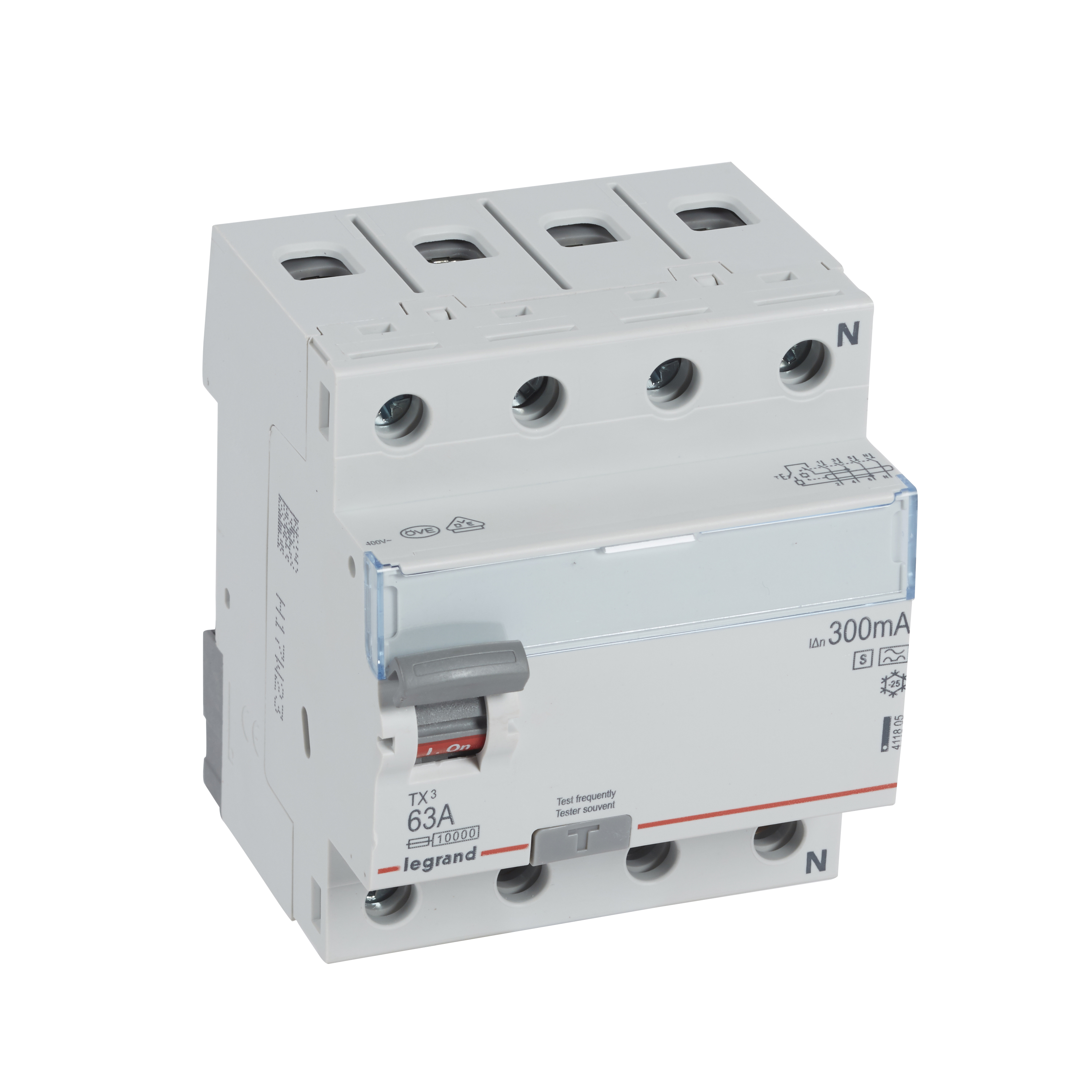 TX3 RCD 4PD 63A A-S 300mA