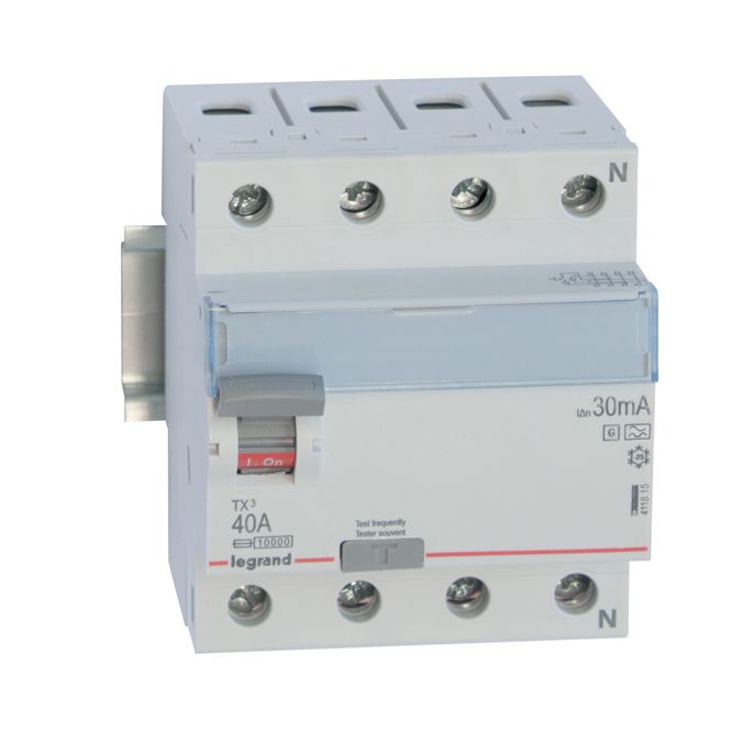 TX3 RCD 4P 40A HPI 30mA