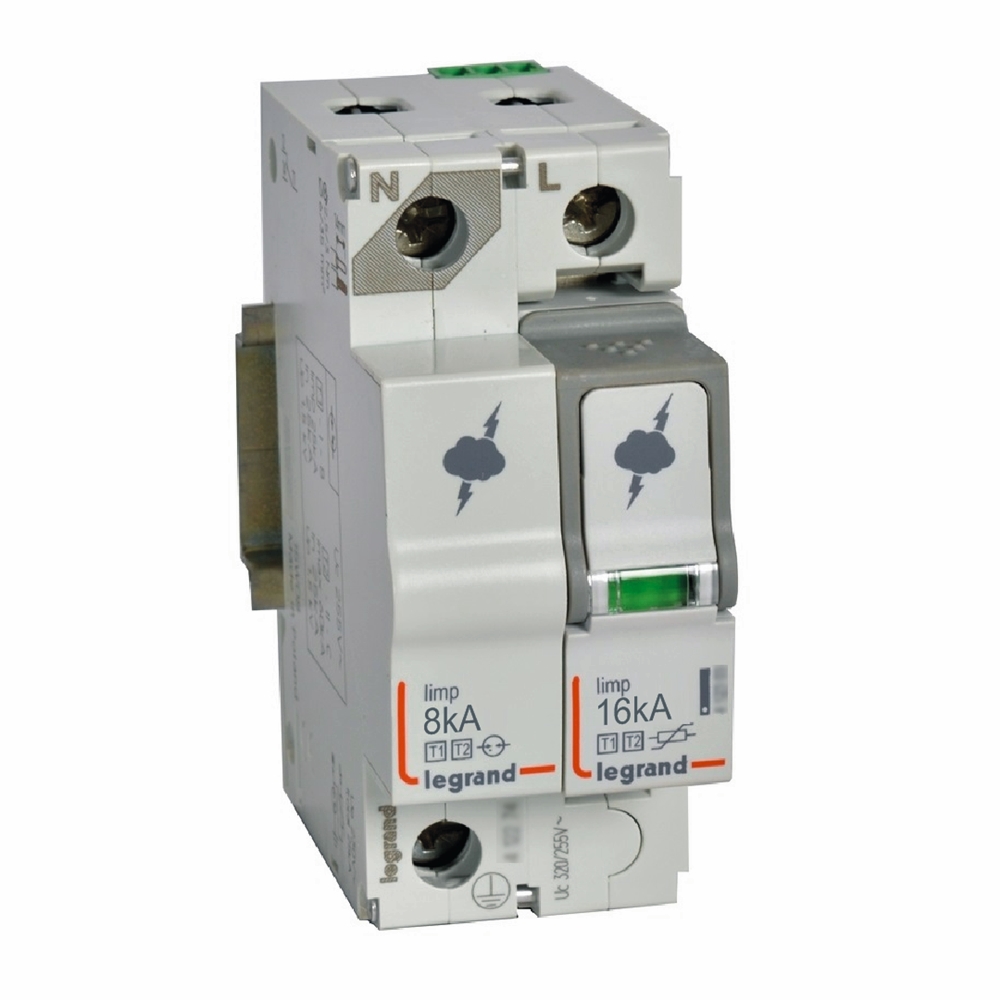 SPD T1+T2 8KA 1P+N NL