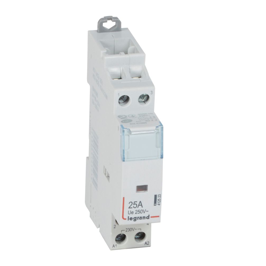 CX3: kontaktor modularni bez rucice, 2P, 25A, kal. 230V AC, 2NO