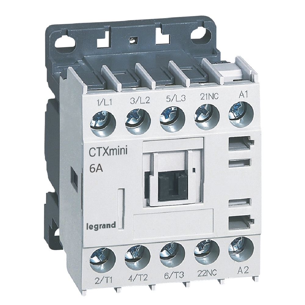 CTX MINI CT 3P 6A 1NC 24VAC