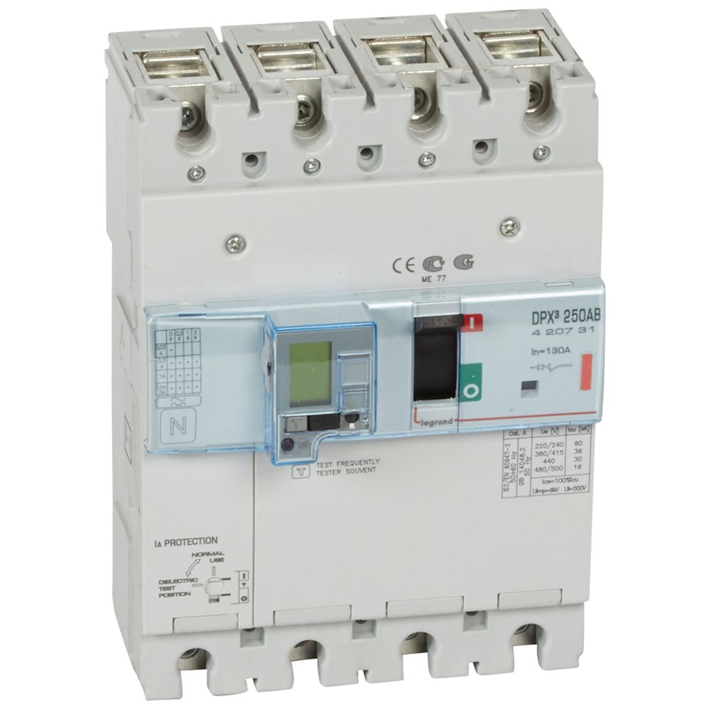 DPX3 AB 130A RCD