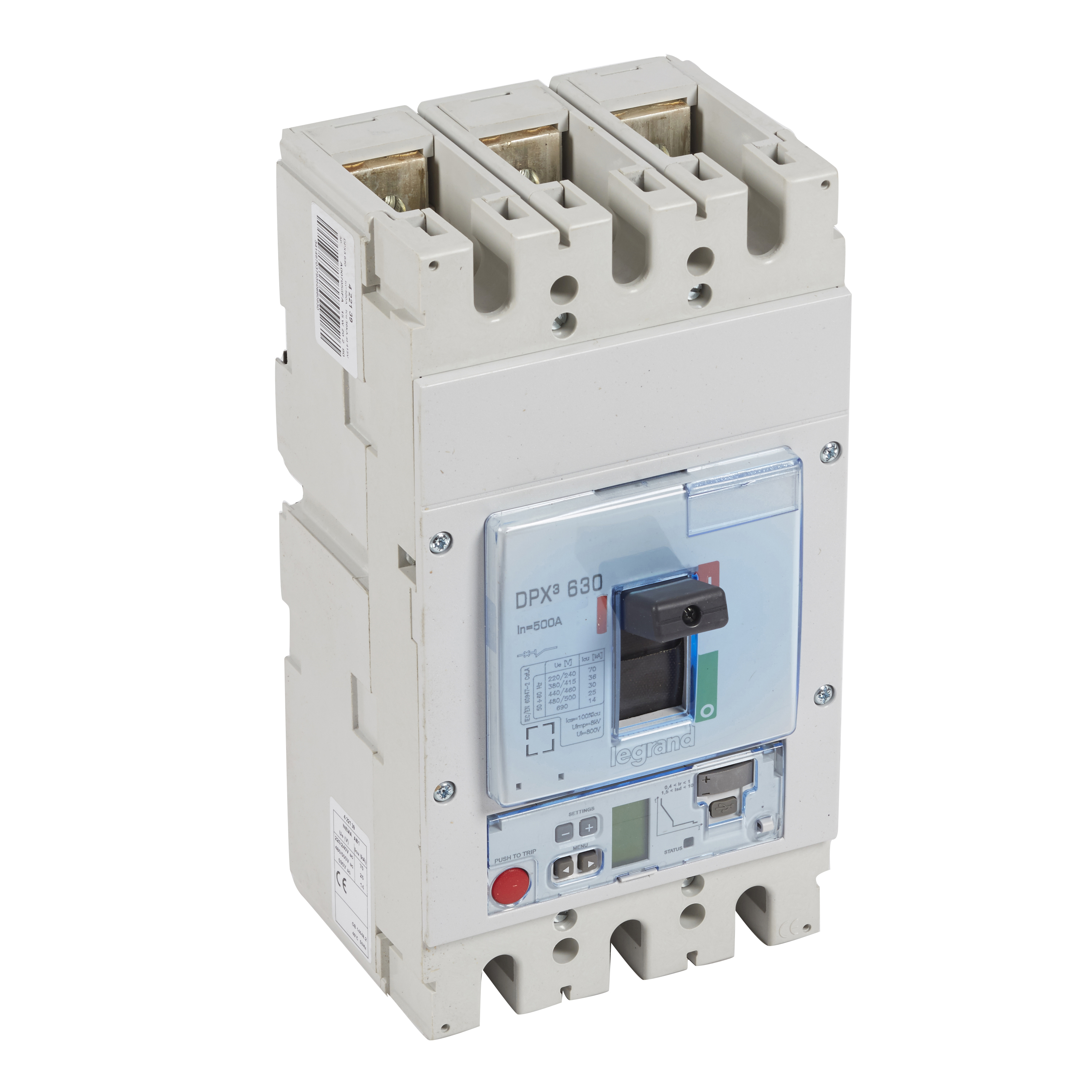 DPX3 630 - SG 3P 500A 100KA
