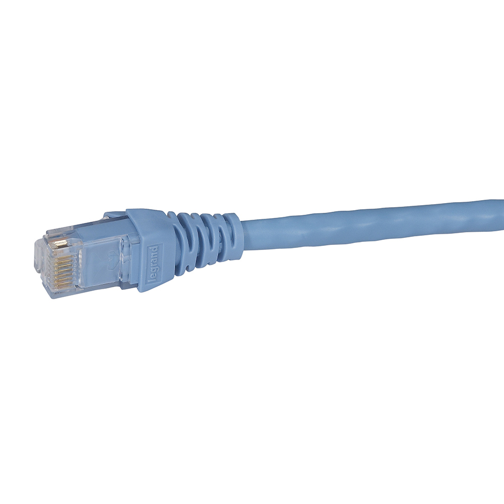 LINKEO: patch kabl, L=1.0m: RJ 45 + RJ 45, kat. 6, 100 Oma, bez ekrana, UTP, PVC