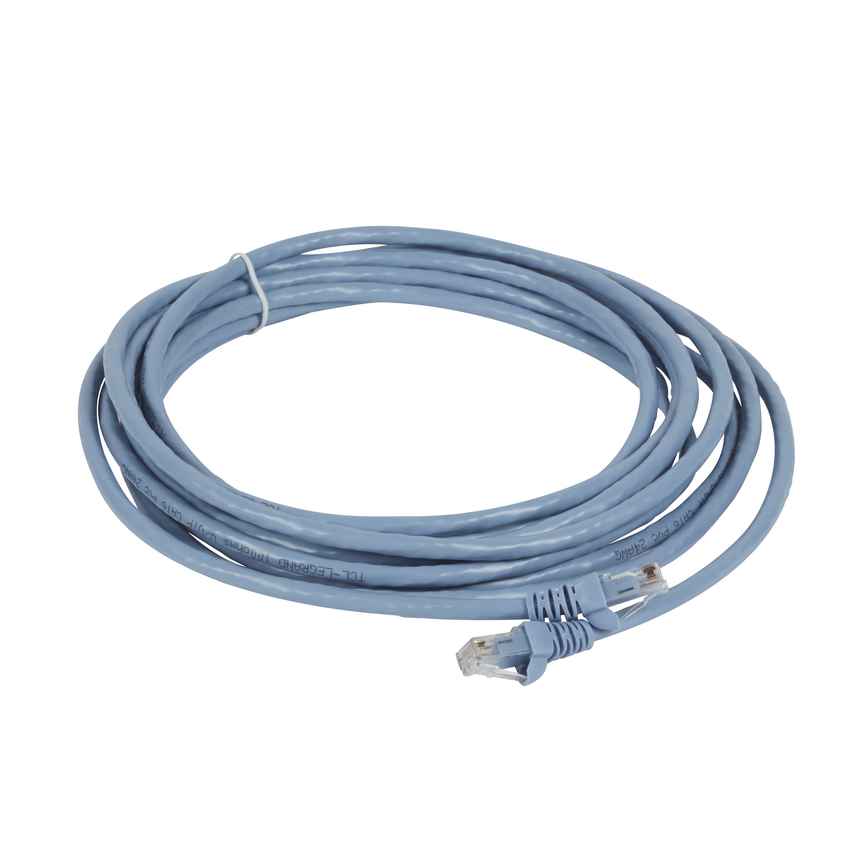 LINKEO: patch kabl, L=5.0m: RJ 45 + RJ 45, kat. 6, 100 Oma, bez ekrana, UTP, PVC