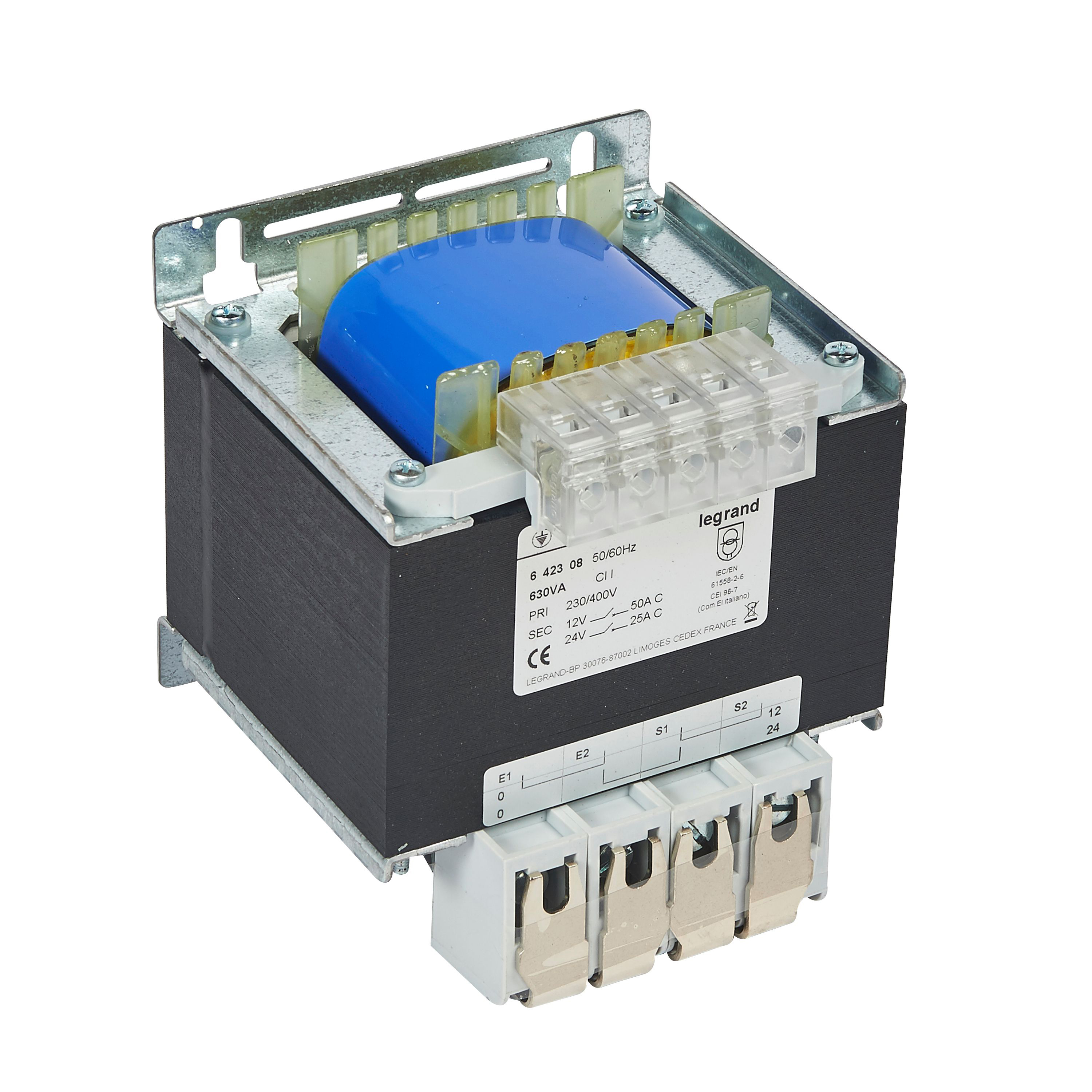 TRANSFORMATOR 230-400/12-24V, 630VA