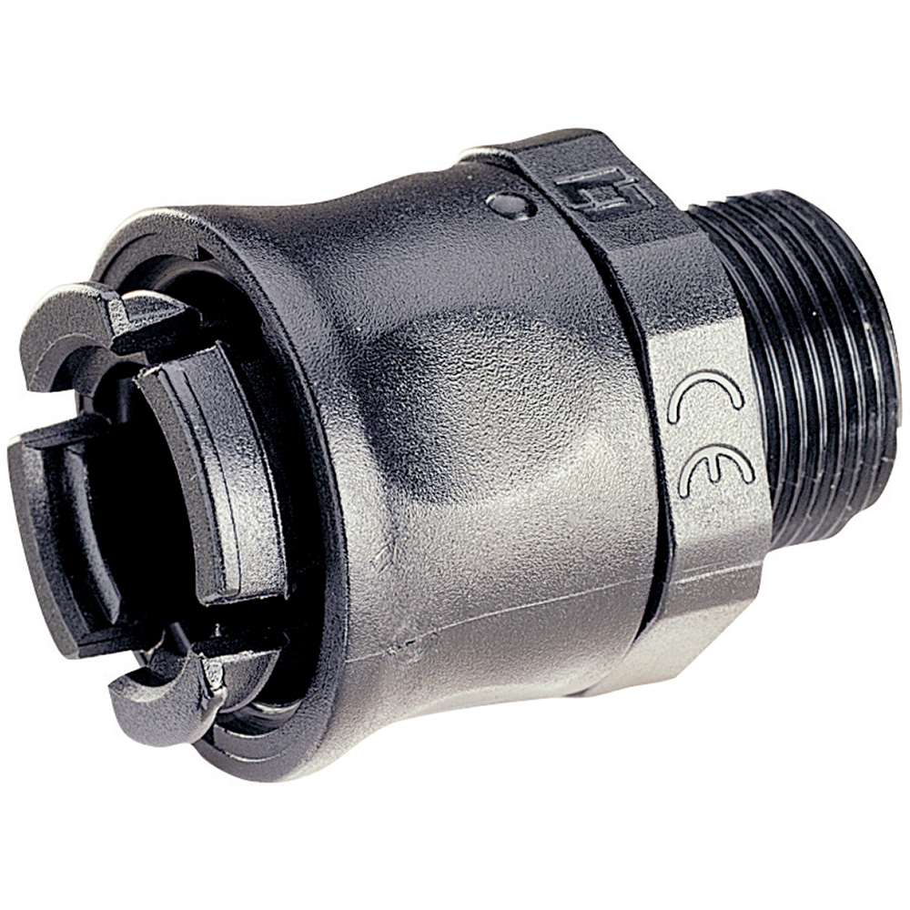 KONEKTOR ZA CREVO D15MM CRNA