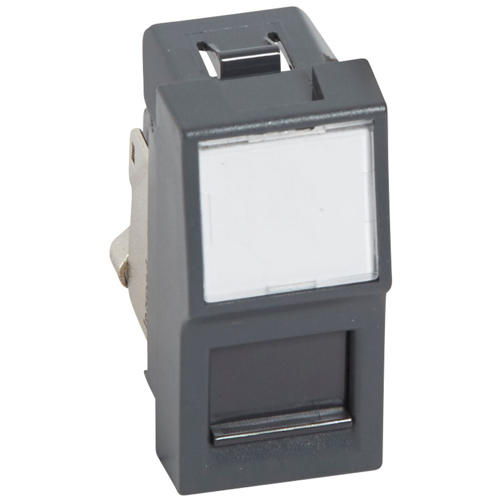 Vela: racunarska uticnica STP, RJ45-Cat 6, 1M, antracit