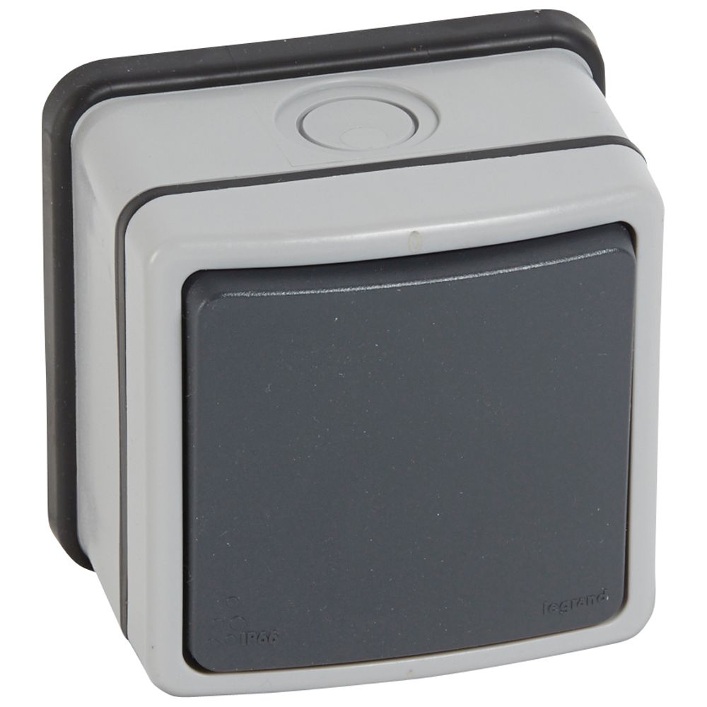 Plexo 66: prekidac, dvopolni 20A, IP66