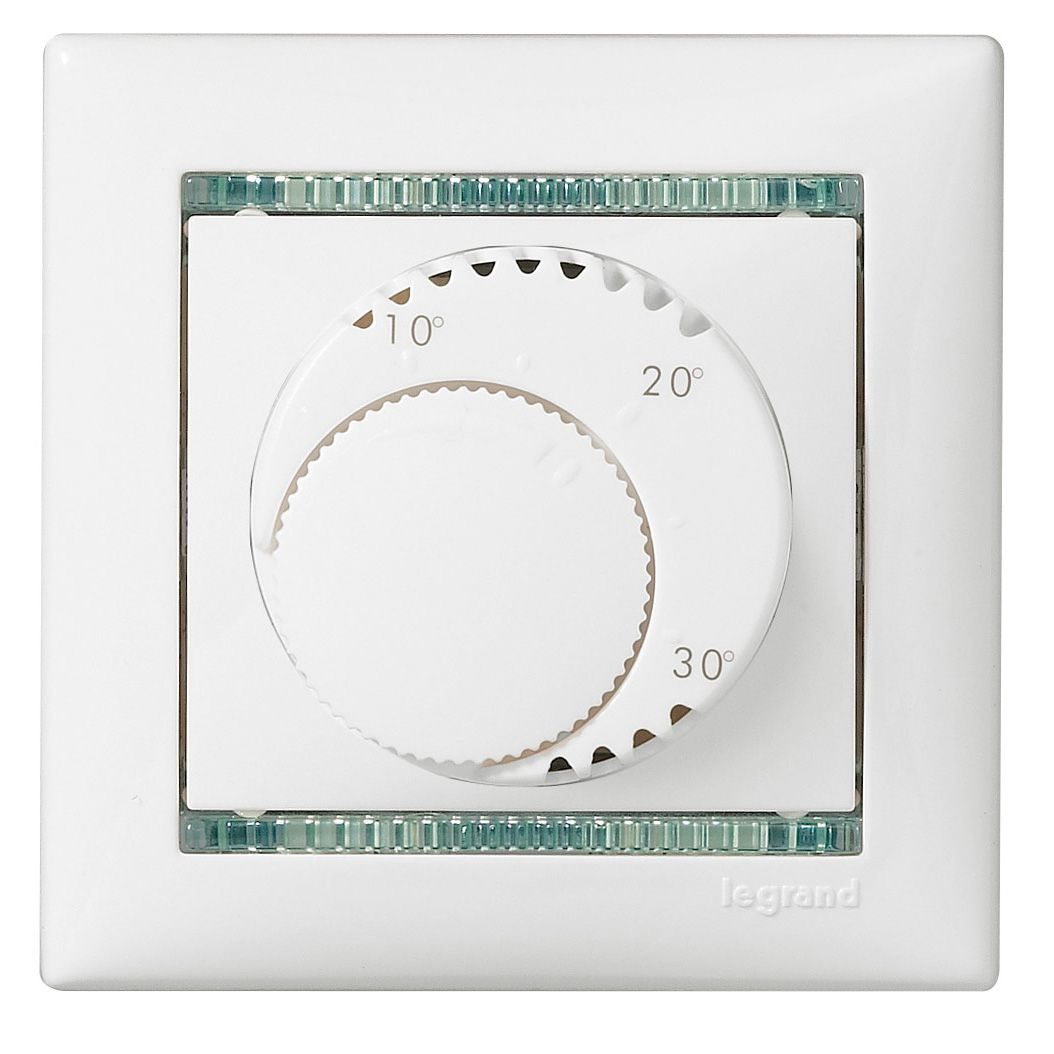 Valena: termostat Standard, za grejanje/hladjenje, NO/NC, bela