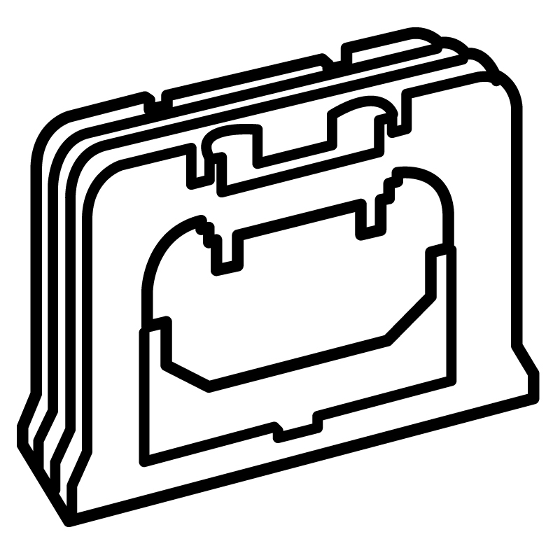 VALENA:Dodaci nadgradne kutije za kombinovanje za visestruke vertikalne spojeve