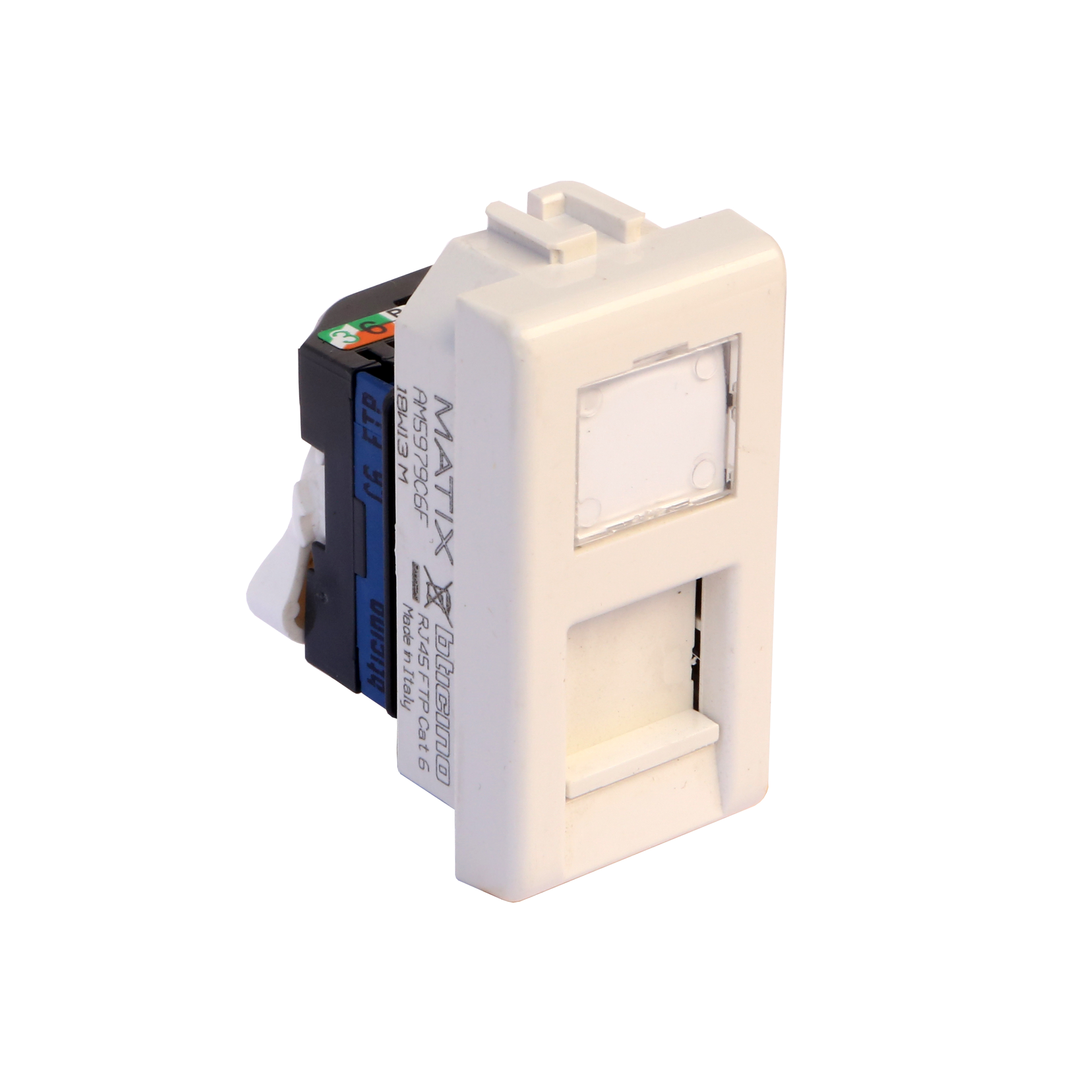 MATIX: 1M racunarska uticnica RJ45, FTP, kat. 6, bela