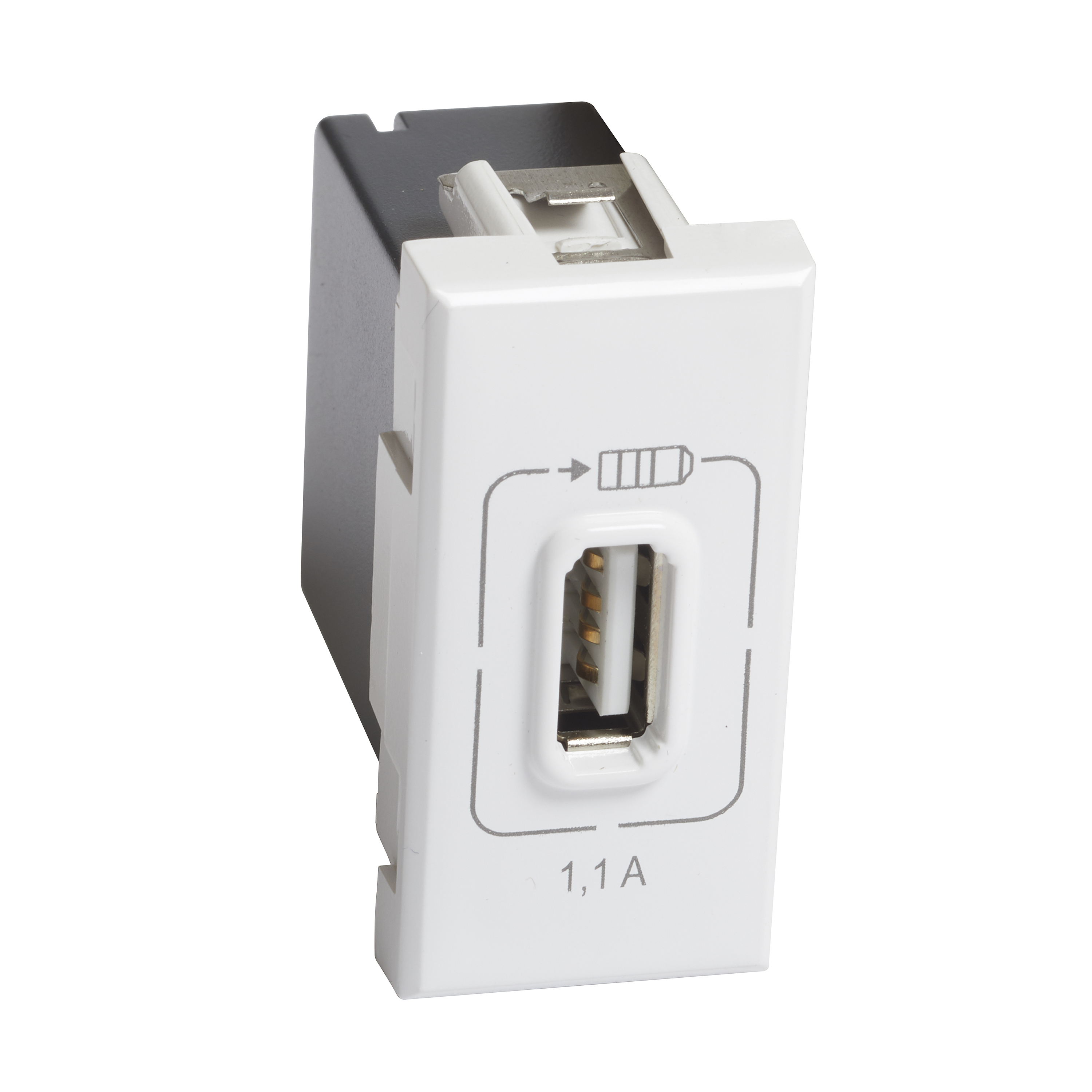 AX USB CHARGER 1,1A 1M