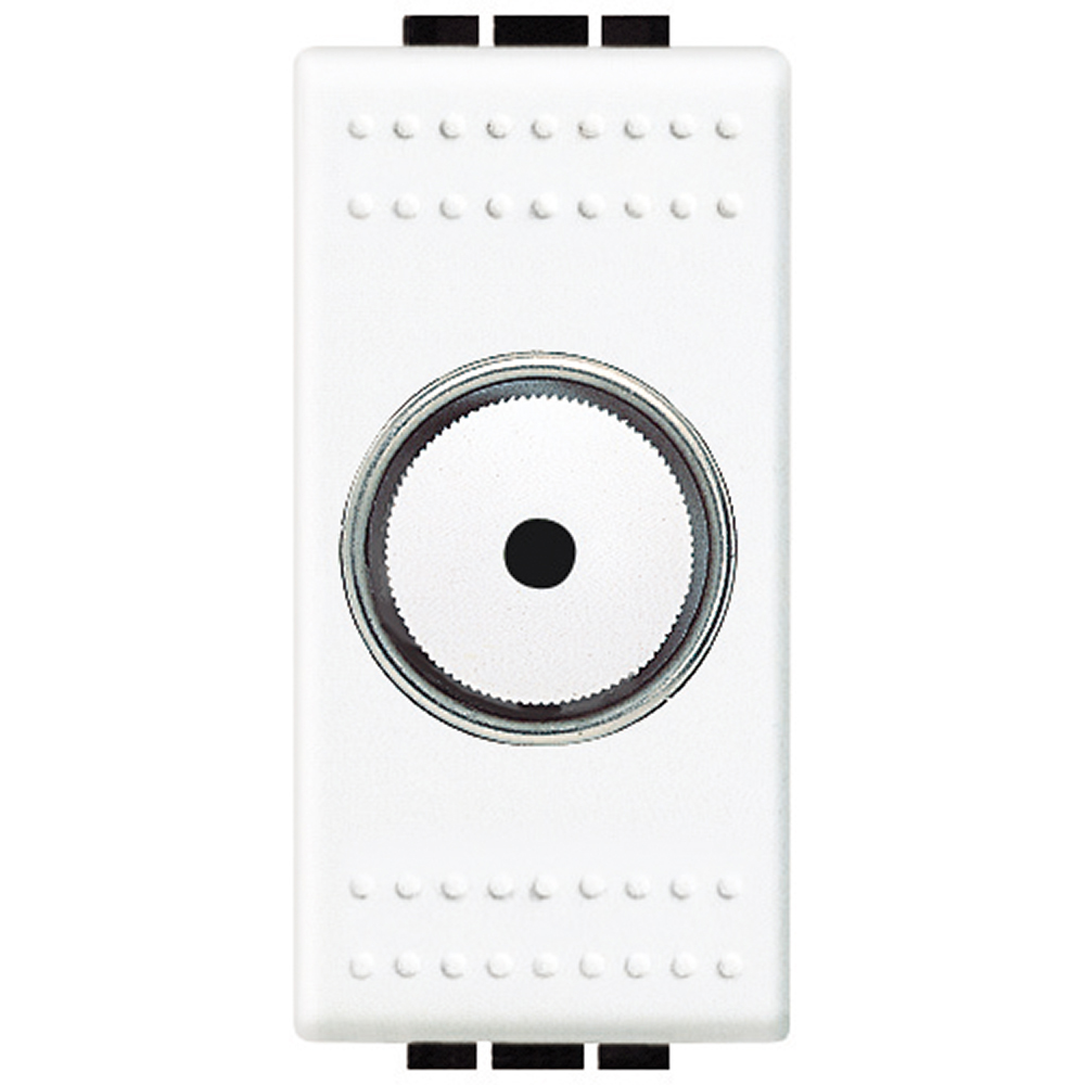 Living Light: kruzni dimer 60-500W, sa integrisanim osiguracem 1M, za inkadescentne I halogene sijalice 230V, bela