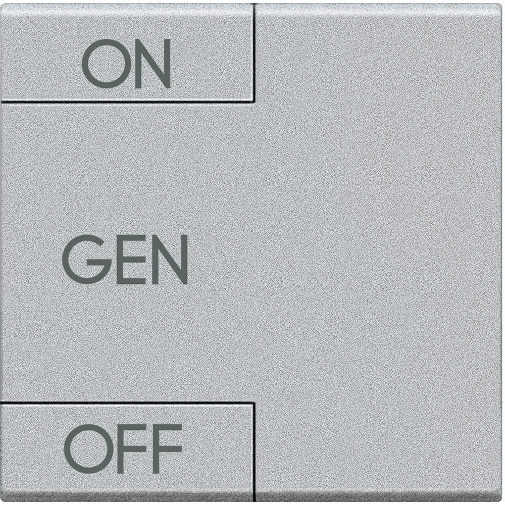 Living Light MASK ON GEN OFF 2M ALU