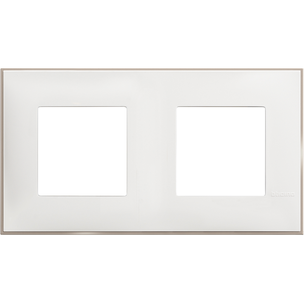 Classia: okvir, 2x2M h/v, bela saten