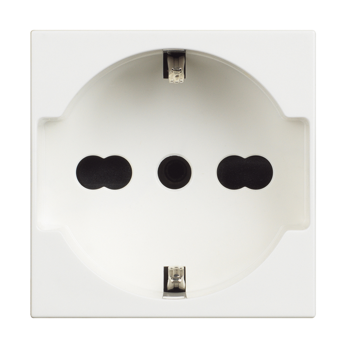 Classia: 2M uticnica 2P/2P+E, 10-16A, Nem/Ital. std., bela
