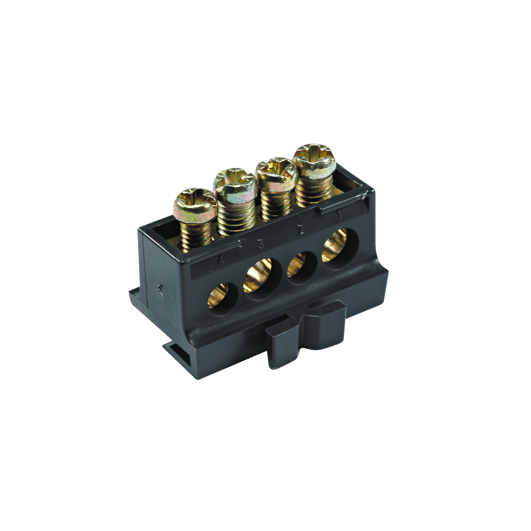 Distributivni blok, 80A, 4 otvora, 2x16mm2 + 2x10mm2