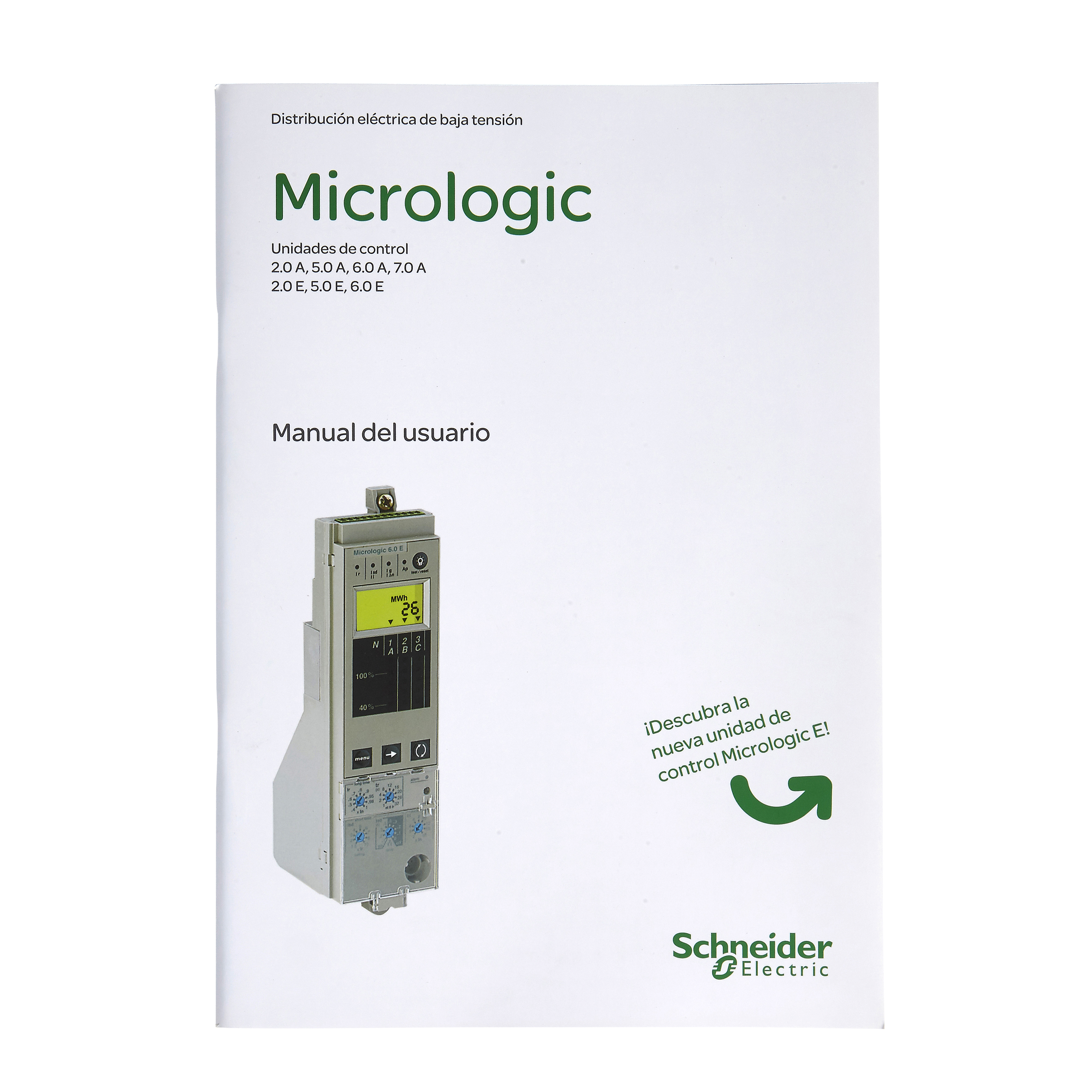 Zastitna jedinica "Micrologic 5.0 E" za fiksni NS prekidac (selektivna zastita) (prikaz napona, struja, snaga, energija i faktora snage)