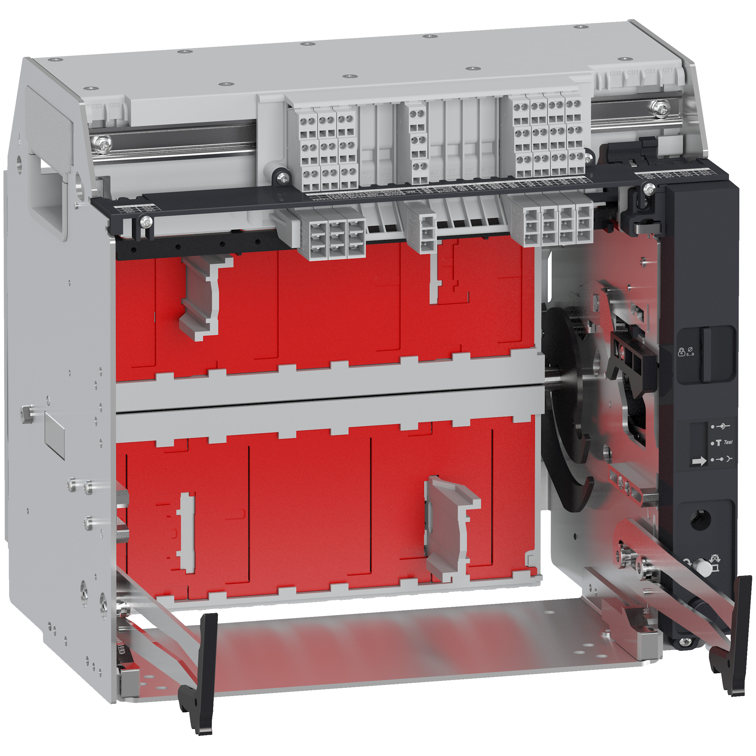 sasija za Compact NS630b/1000-L i NS1600N, 4P, bez prikljucaka