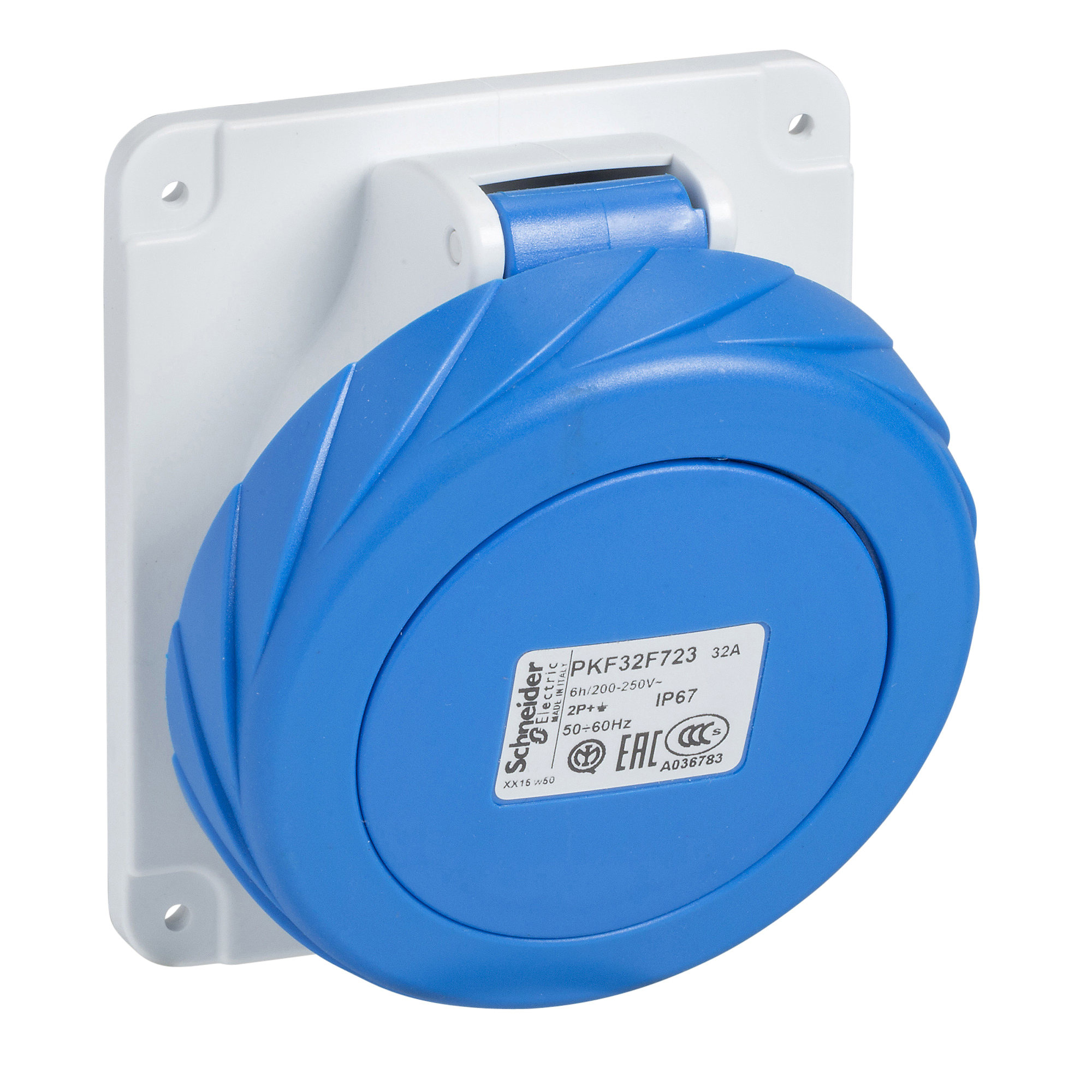 UTIČ. UGR. KOSA 125A 2P-E 200-250V IP67 UTIČ. UGR. KOSA 125A 2P-E 200-250V IP67